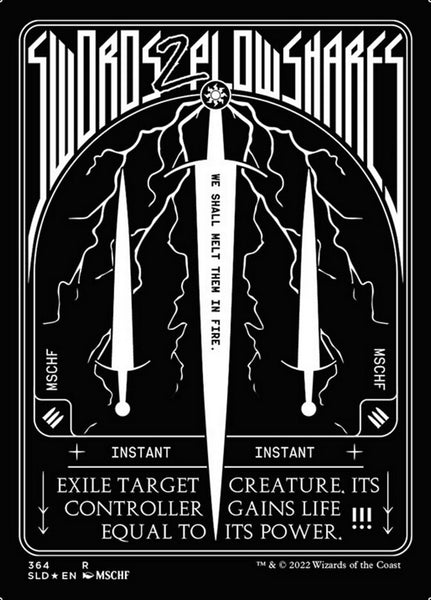 Swords to Plowshares (364) [Secret Lair Drop Series]