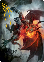 Piru, the Volatile Art Card (Gold-Stamped Signature) [Modern Horizons 2 Art Series]