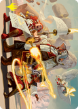 Lorehold Command Art Card (Gold-Stamped Signature) [Strixhaven: School of Mages Art Series]