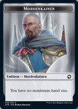 Dog Illusion // Mordenkainen Emblem Double-sided Token [Dungeons & Dragons: Adventures in the Forgotten Realms Tokens]