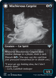 Mischievous Catgeist // Catlike Curiosity [Innistrad: Double Feature]