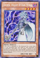 Snoww, Unlight of Dark World [LCJW-EN248] Secret Rare