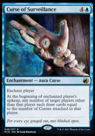Curse of Surveillance (Promo Pack) [Innistrad: Midnight Hunt Promo Pack]