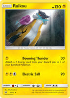 Raikou (32/73) (Lets Play, Pikachu Cracked Ice Holo) (Theme Deck Exclusive) [Sun & Moon: Shining Legends]
